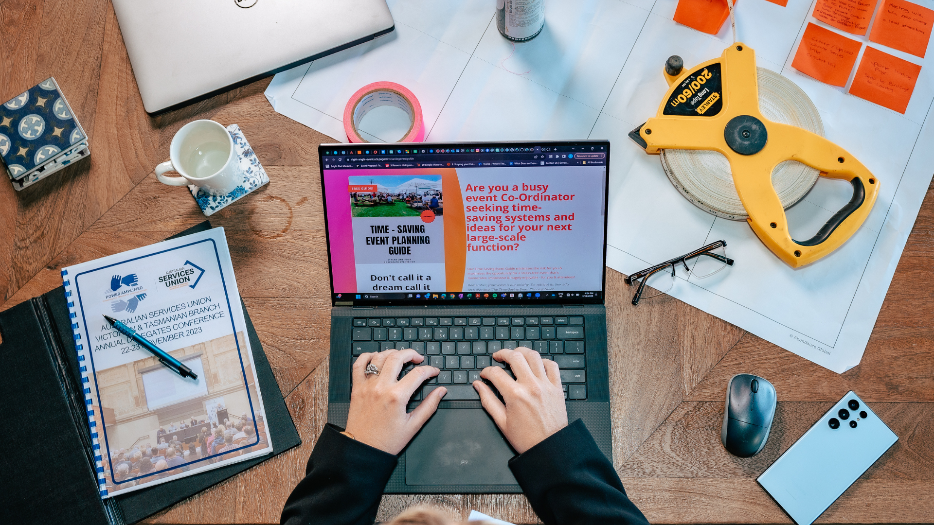 Event Planner on the go event planner job