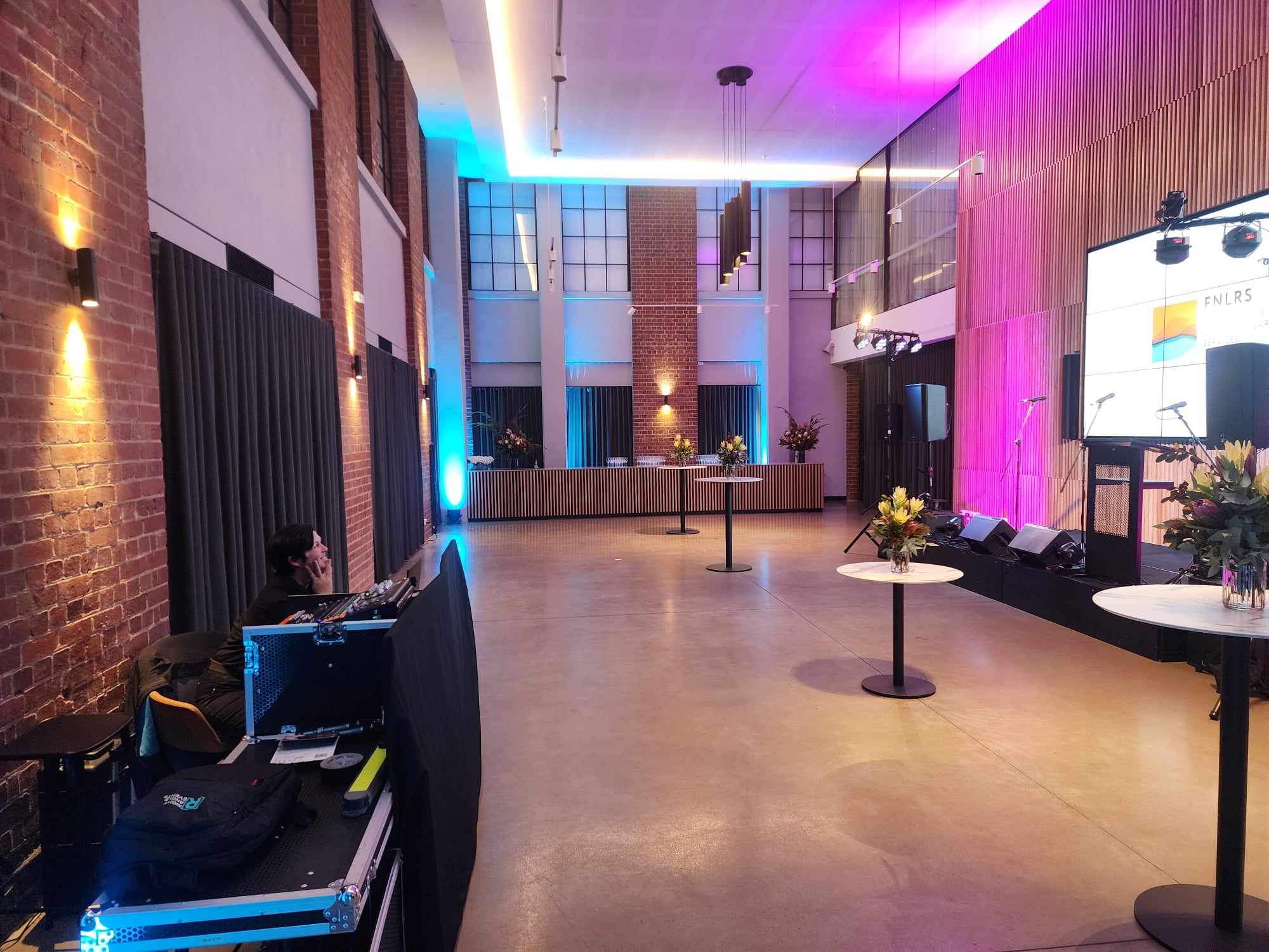audio visual by Right Angle Events