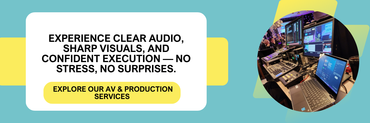 Audio Visual Production Package CTA