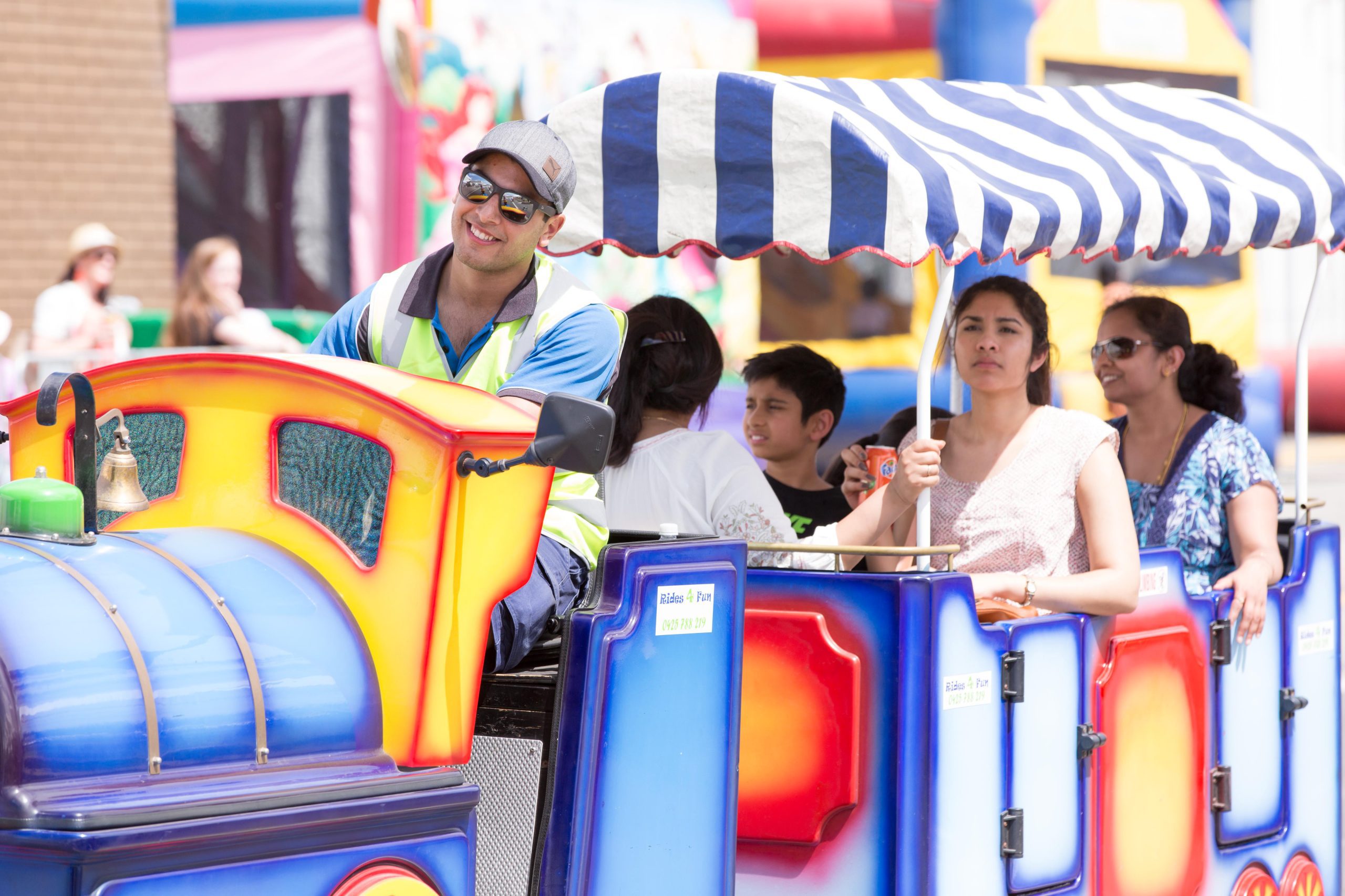 Bombardier Family day snap managed by Melbourne based event planning team