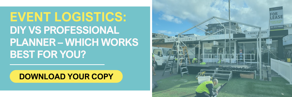 Event Logistics DIY vs Professional Planner